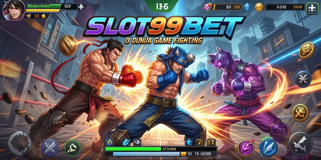 Gameplay seru dengan pertarungan menegangkan di SLOT99BET.
